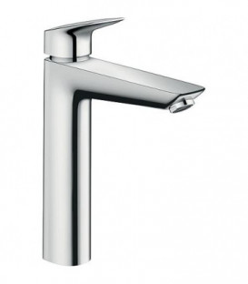 mitigeur Hansgrohe Logis 190 Eco C3,garniture d ecoulement Saillie 166 mm, chromé
