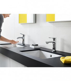 Mitigeur de lavabo ComfortZone 110,avec garniture d´écoulement chromé