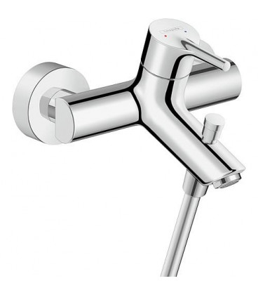 Mitigeur bain/douche Hansgrohe Talis S, chromé en saillie