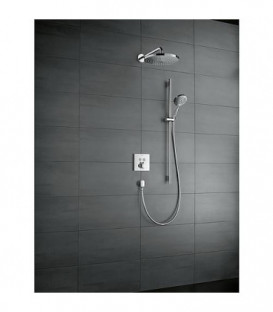 Mitigeur thermostatique encastré Hansgrohe, showerselect, set de montage, 2 utilisateurs, chromé