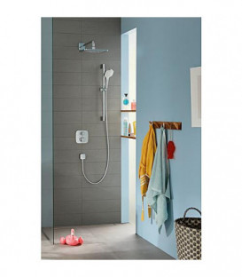 Douche manuelle Hansgrohe Croma - Select E Vario blanc/chrome