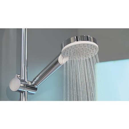Set de douchette Hansgrohe Crometta Vario/Unica, blanc/chromé, 900mm