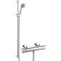Kit douche thermostatique Hansgrohe Crometta 85/Ecostat universel Unica Crometta, 900mm