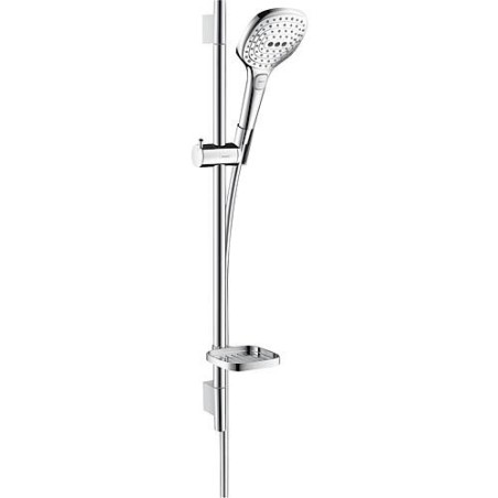 ensemble de douche Raindance Select E120 Unica S - Puro-Set - d : 900mm blanc/chromé