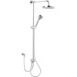 Colonne de douche Heinrichschulte Alpha 300, chrome, avec inverseur hauteur total 1005mm