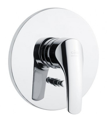 Mitigeur de baignoire Serie Ascona a encastrer sans boite d encastrement Chrome