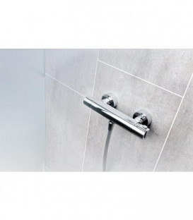 Mitigeur de douche Serie Ascona Saillie 105 mm Chrome
