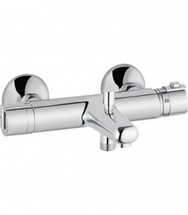 Mitigeur thermostatique de baignoire Serie Ascona, Saillie 175 mm Chrome