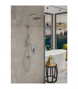 Colonne combinée de douche Idealrain avec robinetterie encastrée
