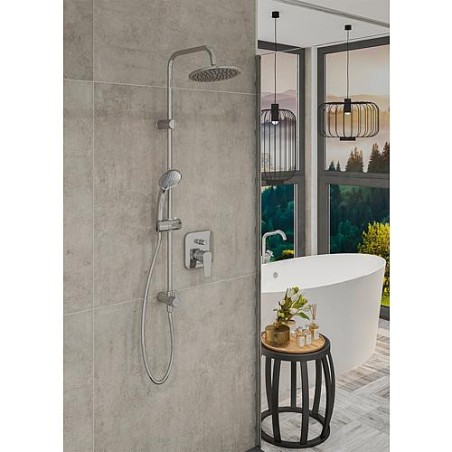 Colonne combinée de douche Idealrain avec robinetterie encastrée