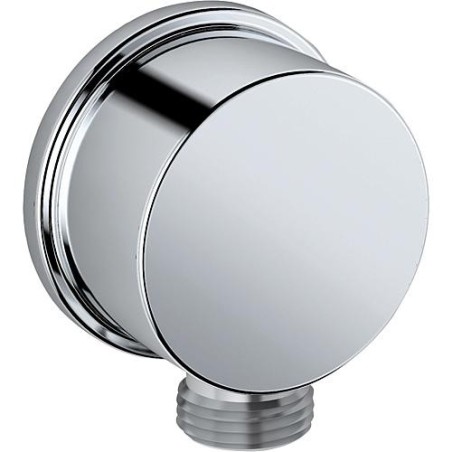 Coude de raccordement Idealrain UP, DN15, clapet anti-retour