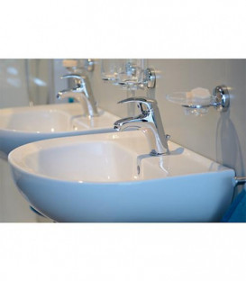 Lavabo Eurovit rond lxPxH :  550x445x215 mm 1 trou
