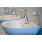 Lavabo Eurovit rond lxPxH :  550x445x215 mm 1 trou