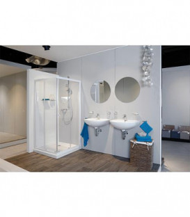 Lavabo Eurovit rond lxPxH :  550x445x215 mm 1 trou