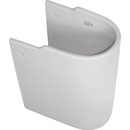 Demi-colonne 'CONNECT ARC' K C 001 WBUK céramique blanche lxPxH : 195x340x280mm pour lavabo
