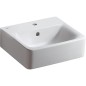 Lave-mains 'CONNECT CUBE'-K F 001 WK lxPxH :  400x360x160 mm céramique blanc