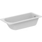 Baignoire ergonomique EMIL acrylique blanc - 250L lxPxH  :  1700x750x465 mm