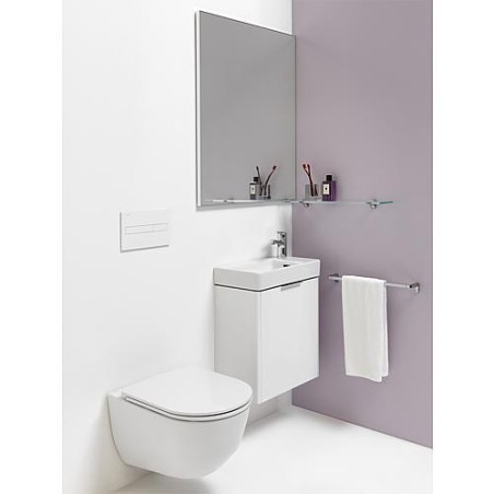Lave-main Laufen Pro S 480x280mm, blanc, avec trop-plein 1 trou robinet a droite