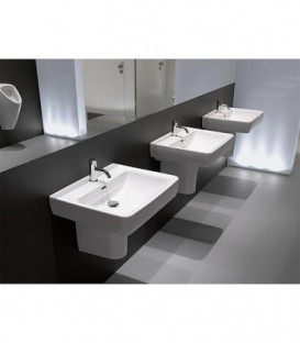 Vasque Laufen PRO A blanc, avec trop-plein, encastrable lxhxp: 650x170x480mm