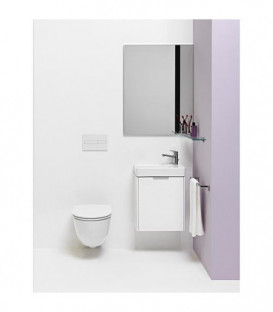 Combi-Pack Laufen PRO WC suspen- -du sans bord de rincage, niche pour fixation,Softclose,amovible