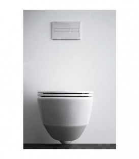 Combi-Pack Laufen PRO WC suspen- -du sans bord de rincage, niche pour fixation,Softclose,amovible