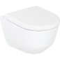 WC suspendu Laufen PRO blanc, sanc bord de rincage lxhxp: 360x340x530mm