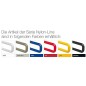 Tablette en nylon couleur : Blanc 19 L : 600 mm