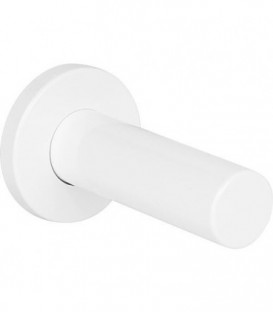 Derouleur de papier toilettes en nylon, couleur : Blanc 19 sans materiel de fixation