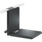 Siège rabattable serie Cavere alu anthra-métal 95 lxPxH  :  450x563x410mm