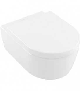 Combi-Pack VetB Avento WC suspendu sans bord + abattant WC softclose, blanc