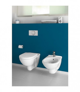 Pack WC Villeroy et Boch O. NOVO WC suspendu + abattant WC Softclose Blanc