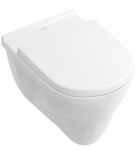 WC plat V+B O.Novo suspendu, 360x360x560mm, blanc