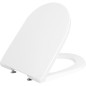 Abattant WC VetB O.Novo Vita Antibac Softclose, Quick-Release, blanc