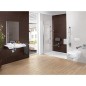 Vasque VetB O. Novo Vita avec trop-plein, 800x550mm, blanc Trou de robinet blanc