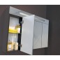 Kit de meubles de bain EBLI serie MAB anthracite brillant