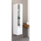Armoire haute serie MAB 2 portes anthracite mat butée á droite 350x1585x370mm