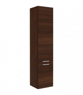 Colonne, MBK, 2 portes melèze marron, butée à droite 350x1625x370mm