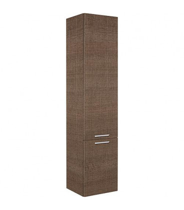 Colonne MBk, 2 portes tranche marron, butée à droite 350x1625x370mm