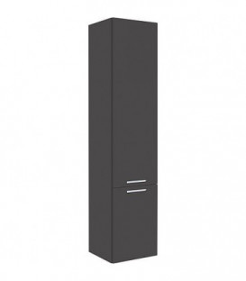 colonne serie MBK 2 portes anthracite mat butée a gacuhe 350x1625x370mm