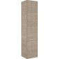 Colone MBK 2 portes tranche écru, butée à droite 350x1625x370mm