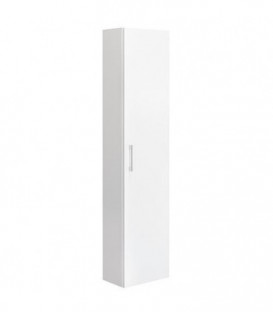 meuble haut série MAA 1 porte blanc brillant, ouverture à droite lxHxP 350x1500x208mm