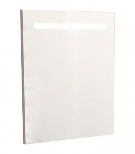 Miroir avec eclairage dans le cache tubes LED 10 Watt 600x720mm