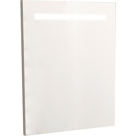 Miroir avec eclairage dans le cache tubes LED 10 Watt 600x720mm