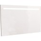 Miroir avec eclairage dans le cache, tubes LED 10W 1200x720mm