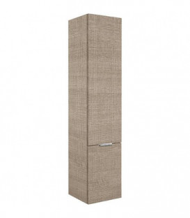 Armoire, tranche ecru MBF 2 portes, butée à droite 350x1625x370 mm