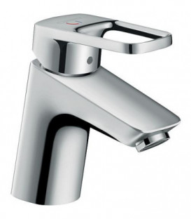 Mitigeur lavabo Hansgrohe Logis Loop 70, chrome avec Cartouche C3, NF
