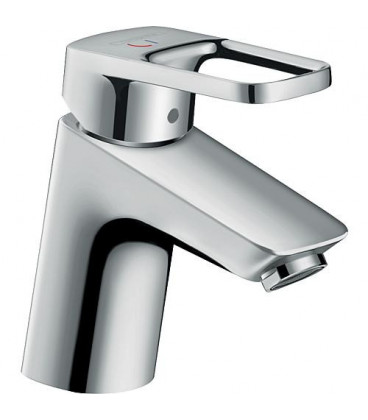 Mitigeur lavabo Hansgrohe Logis Loop 70, chrome avec Cartouche C3, NF