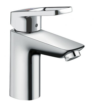 Mitigeur lavabo Hangrohe Logis Loop 100, chrome avec Cartouche C3, NF