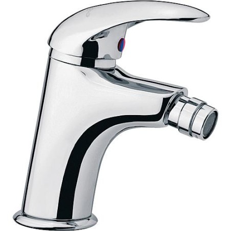 mitigeur bidet Rumba II avec garniture d'ecoulement saillie 119mm