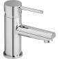 mitigeur lavabo SALSA chromé avec écoulement, avec DVGW SAillie 111 mm